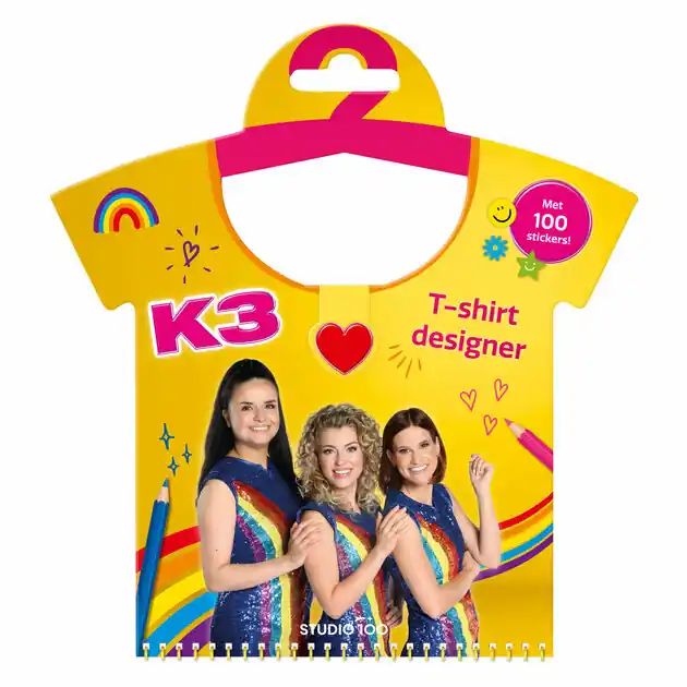 Superprijs K3 Doeboek - T-shirt designer