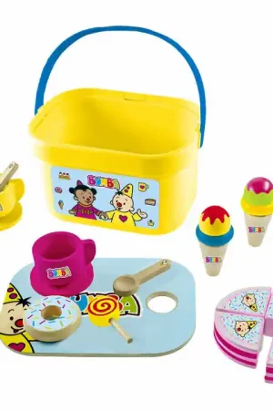 Merkproduct Bumba Houten Theeset - 21dlg.