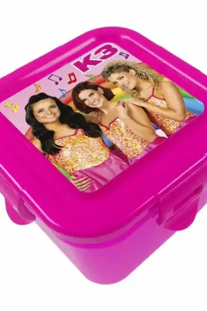 Exclusieve Aanbieding K3 Snackdoosje - Magenta