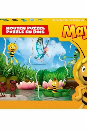Maya Houten Puzzel met Dikke Stukken - Formaat A4 Laatste Kans
