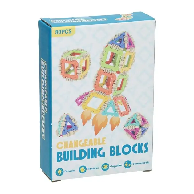 Shop Nu Bouwblokken 6 Vormen - 80st.