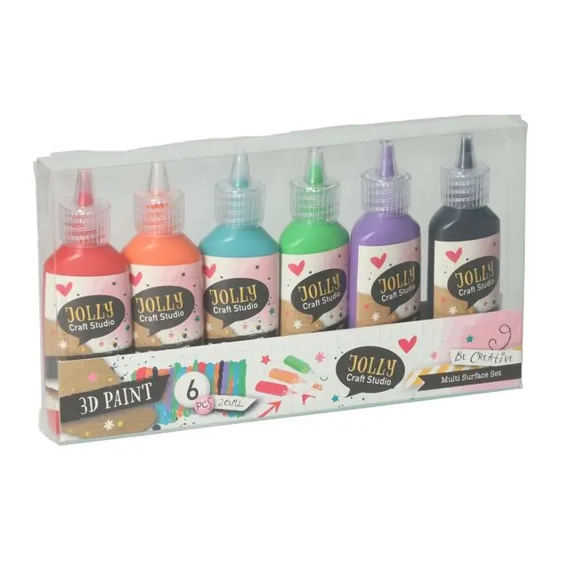Multi-Surface 3D Verven 20ml - 6st. Beste Prijs
