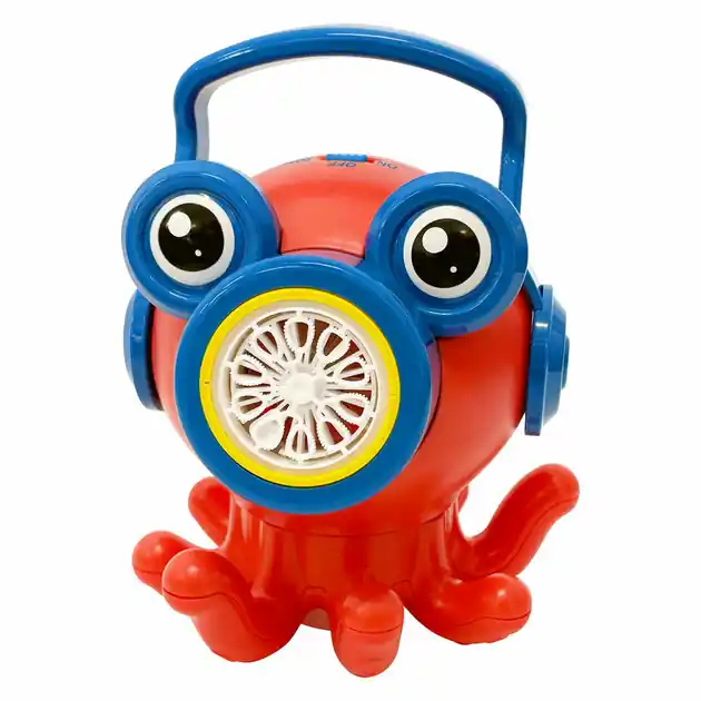 Op = Op Bellenblaasmachine Octopus