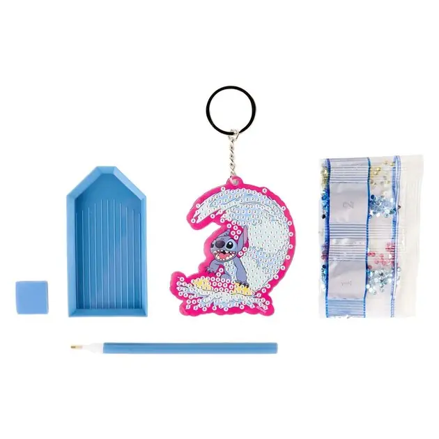 Stitch Diamond Painting Sleutelhanger Koopje