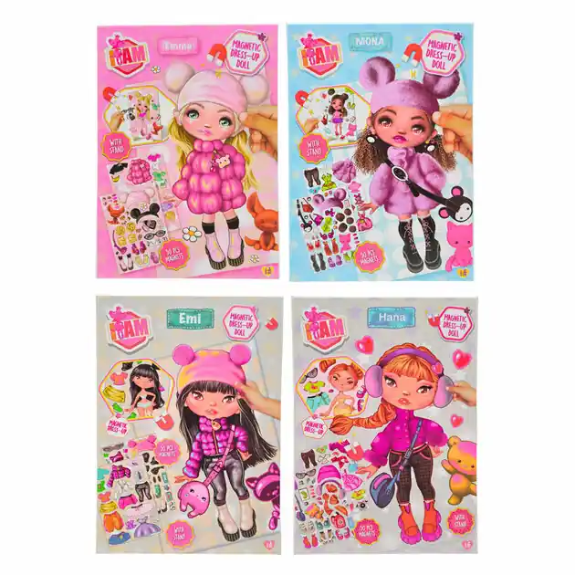 Bestel Nu I AM Magnetic Dress Up Doll - Winter A5