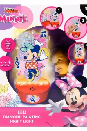 Fabrieksprijs Minnie Mouse Diamond Painting Nachtlamp