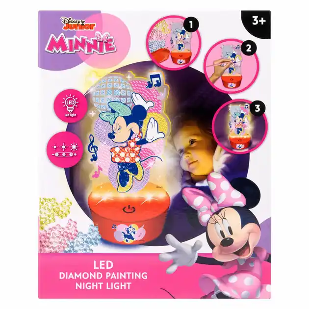 Fabrieksprijs Minnie Mouse Diamond Painting Nachtlamp