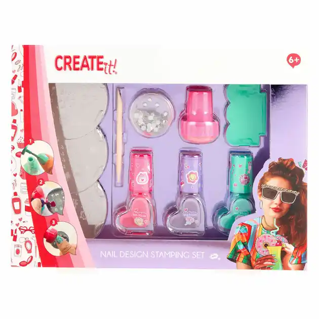 Direct Beschikbaar Create it! Nageldecoratie Stempelset