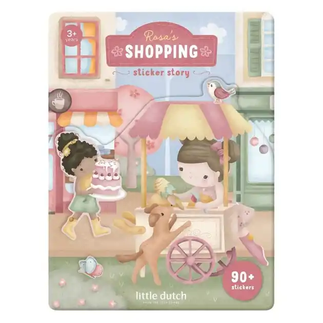 Goedkoop Little Dutch Stickervellen Rosa's Winkeltje