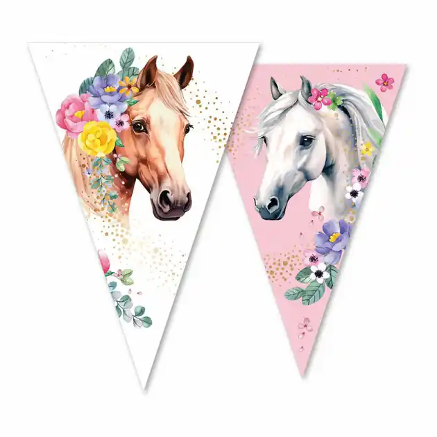 Meest Verkocht Vlaggenlijn Paarden - 10m