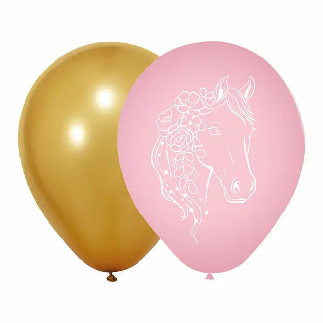 Laatste Kans Ballonnen 12 Inch Paarden - 8st.