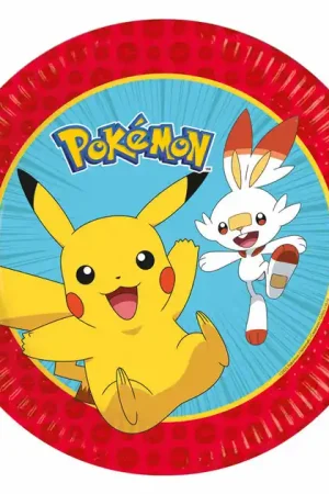 Gecertificeerd Papieren Borden 23cm Next Generation Pokemon - 8st.