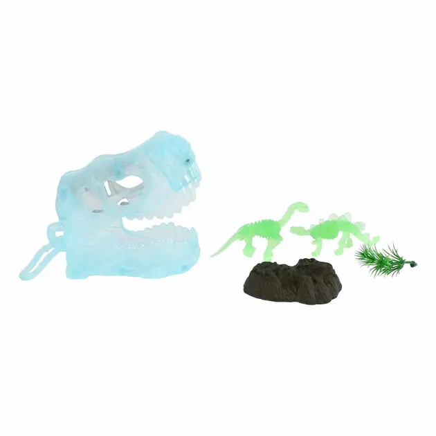 Laatste Kans DinoWorld 3D dinosaurus gitd met sleutelhanger met 2 dino's