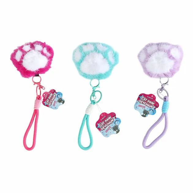 Beste Prijs Glamour Fluffy Sleutelhanger Kattenpootje