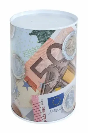 Metalen Spaarpot - 8,5 x 11,5 cm Koop Online