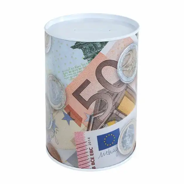 Metalen Spaarpot - 8,5 x 11,5 cm Koop Online