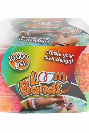 Favoriet Loom Bands Opbergbox met 3 Lagen - 10.000 Elastiekjes