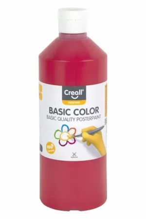 Creall Schoolverf Donkerrood - 500ml Shop Nu