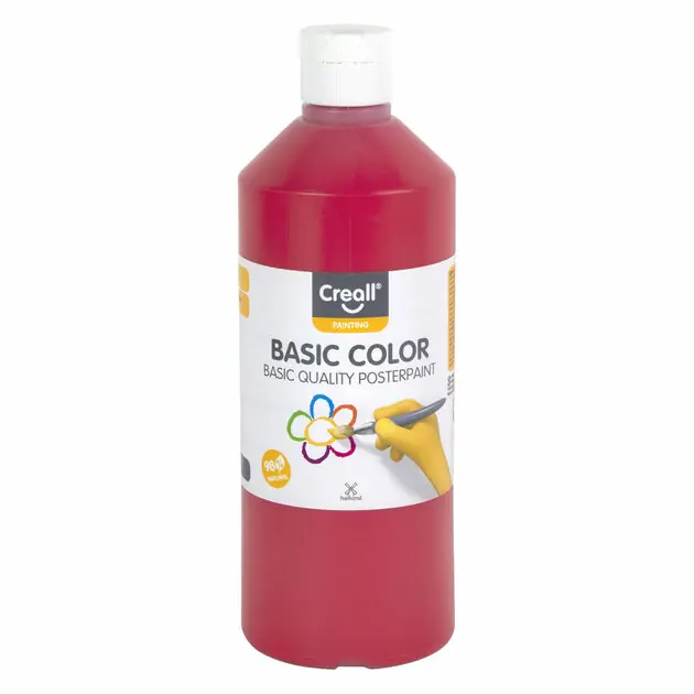 Creall Schoolverf Donkerrood - 500ml Shop Nu