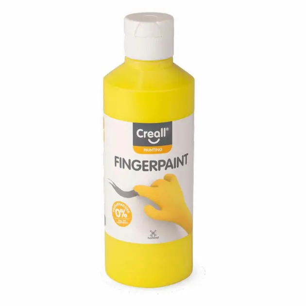 Voordeelprijs Creall Vingerverf Conserveringsvrij Geel - 250ml