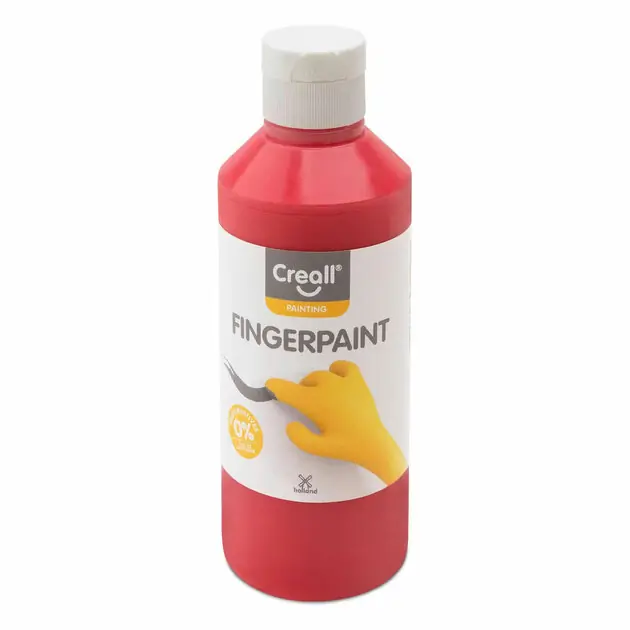 Weekendaanbieding Creall Vingerverf Conserveringsvrij Rood - 250ml