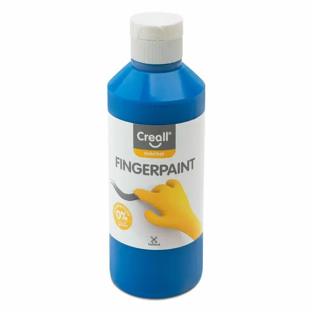 Fabrieksprijs Creall Vingerverf Conserveringsvrij Blauw - 250ml