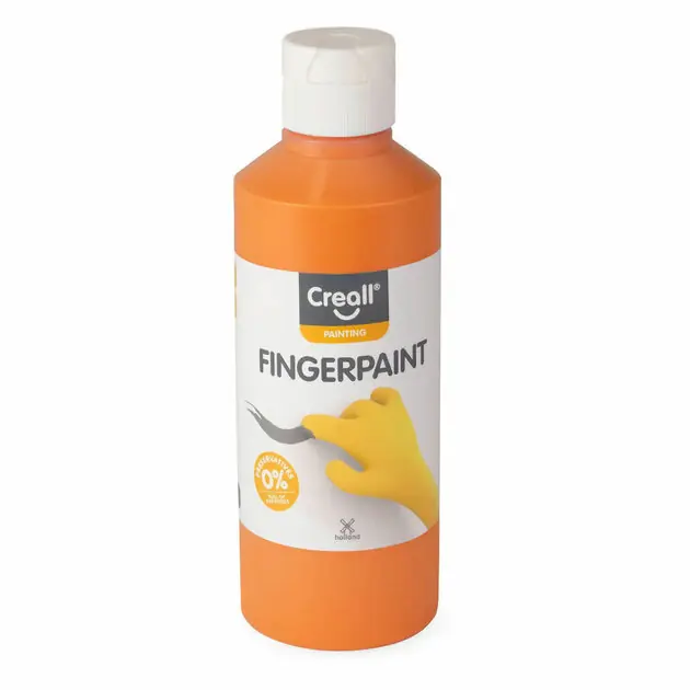Laatste Kans Creall Vingerverf Conserveringsvrij Oranje - 250ml