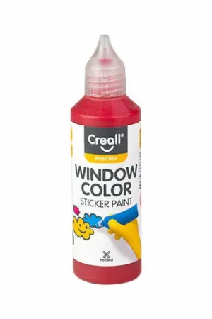 Creall Raamverf Rood - 80ml Beperkt Aanbod