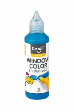 Tijdelijk Beschikbaar Creall Raamverf Turquoise - 80ml