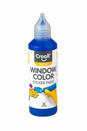 Beste Prijs Creall Raamverf Blauw - 80ml