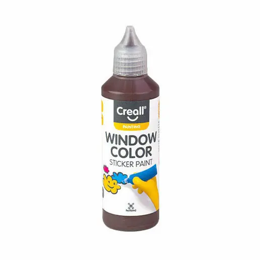 Creall Raamverf Bruin - 80ml Premium