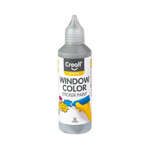 Dagaanbieding Creall Raamverf Grijs - 80ml