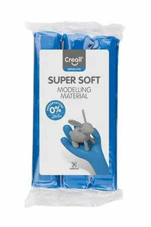 Hete Deal Creall Supersoft Klei Conserveringsvrij Blauw - 500gr.