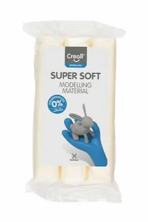 Creall Supersoft Klei Conserveringsvrij Wit - 500gr. Uitverkoop