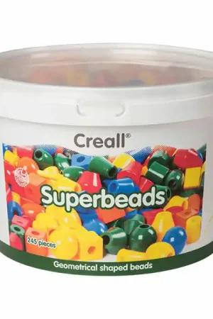 Nu Kopen Creall Superkralen 7 Vormen 5 Kleuren - 245st.