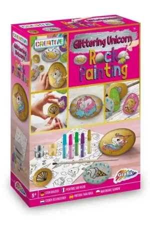 Stenen Schilderen Glitter Eenhoorn Exclusieve Aanbieding