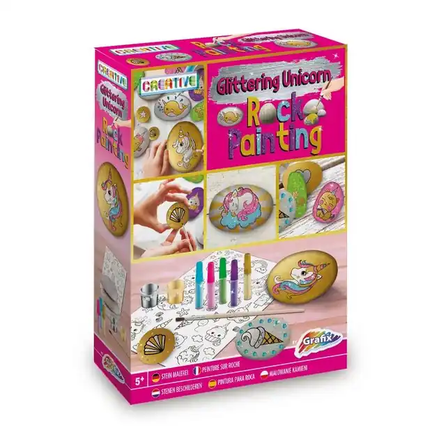 Stenen Schilderen Glitter Eenhoorn Exclusieve Aanbieding