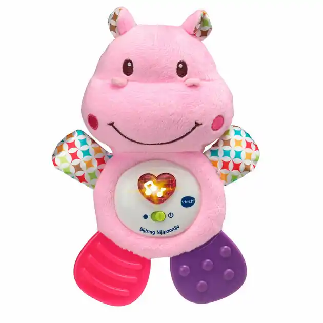 Bestseller VTech Bijtring Nijlpaardje Roze