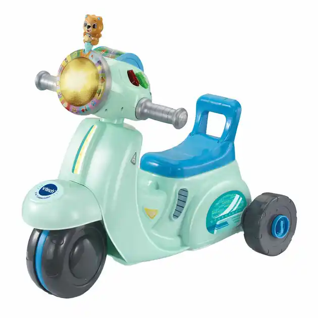VTech 2in1 Loopscooter Blauw Laatste Kans