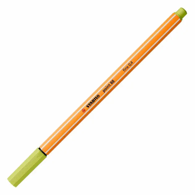 STABILO point 88 Fineliner - Lemoen Groen Direct Beschikbaar