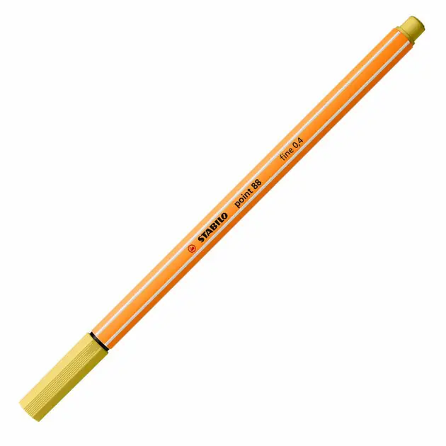 Nu Kopen STABILO point 88 Fineliner - Mosterd