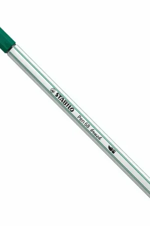 Koopje STABILO Pen 68 Brush - Viltstift - Turquoise Groen (53)