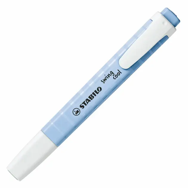Gecertificeerd STABILO swing cool Pastel Markeerstift - Cloudy Blue