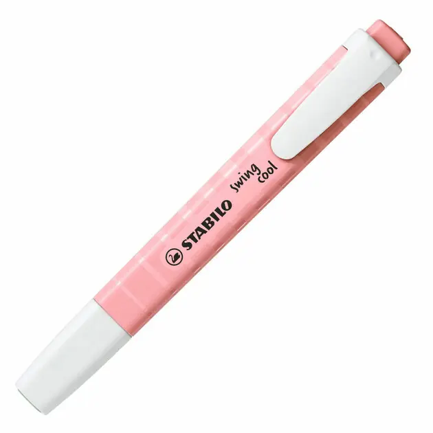 Superprijs STABILO swing cool Pastel Markeerstift - Pink Blush