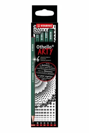 Gratis Retour STABILO Othello ARTY Potloten - 6dlg.