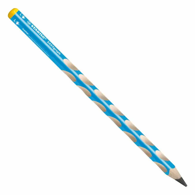 Koop Online STABILO EASYgraph HB Linkshandig Grafietpotlood - Licht Blauw