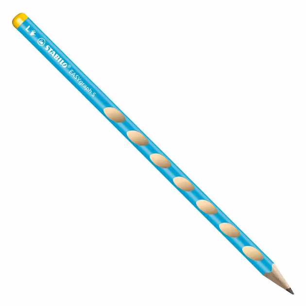 STABILO EASYgraph S HB Linkshandig Grafietpotlood - Licht Blauw Koop Vandaag