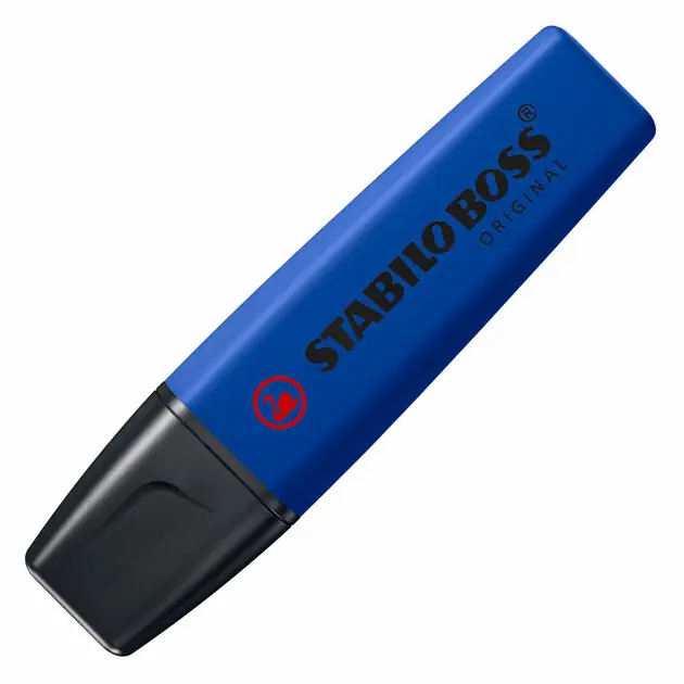 Populair STABILO BOSS Wildflower Markeerstift - Ultramarijn