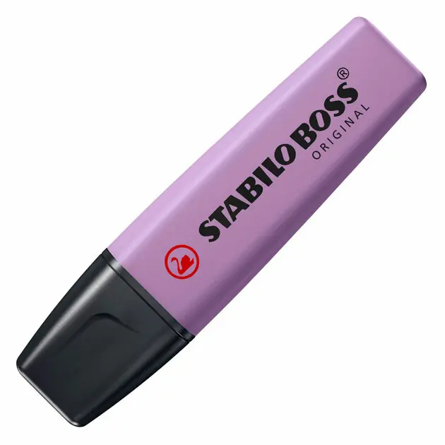 Express Levering STABILO BOSS Wildflower Markeerstift - Grijs Violet