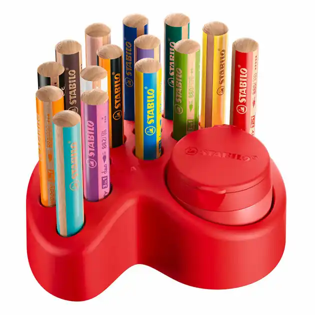 Flitsaanbieding STABILO woody experience set Multitalent Potloden - 15dlg.